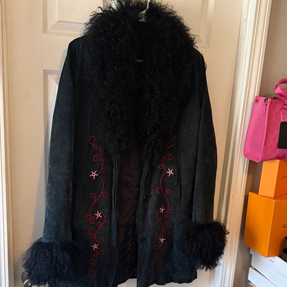 vintage Mongolian coat